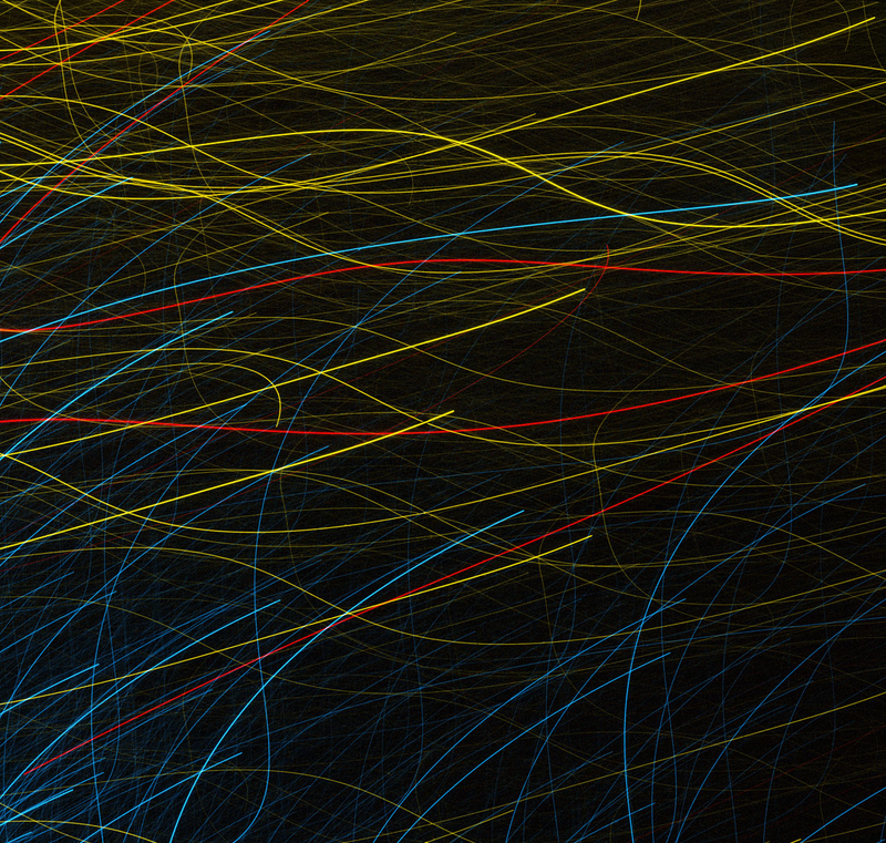 Illustration for article titled A Glitch in the Hubble Telescope Makes Beautiful Modern Art